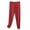 Red, variant on Women Plus Size Pants Plus Size Women's Four Season Casual Solid Color Drawstring Loose Fitting Home Clothes Pants