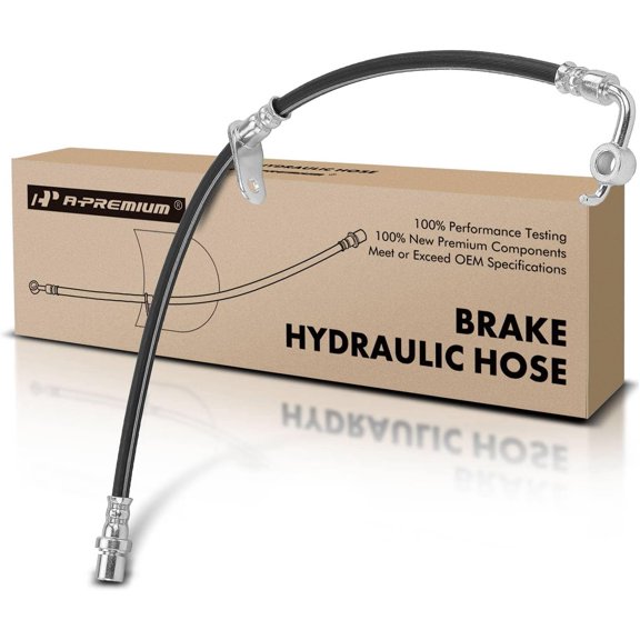 A-Premium Rear Driver Brake Hydraulic Hose Compatible with Subaru Models - Legacy 2010 2011 2012 2013 2014 2.5L 3.6L - Replace# 26541AJ071