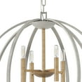 thumbnail image 2 of Mid Century Modern Farmhouse Eight Light Chandelier-Cement Gray Finish Bailey Street Home 81-Bel-3002308, 2 of 3