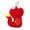 Red, variant on Toy for Chinese Year 2025 Year of the Doll 3D Chinese Plushies Idea for Spring Festival Cute Stuffed Animal Accessories, 12 cm, Pink