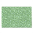 thumbnail image 2 of Spring Cutting Board, Modern Design Leaf Pattern Illustration Park Season Spring Trees Silhouettes, Decorative Tempered Glass Cutting and Serving Board, Large Size, Pale Green White, by Ambesonne, 2 of 5
