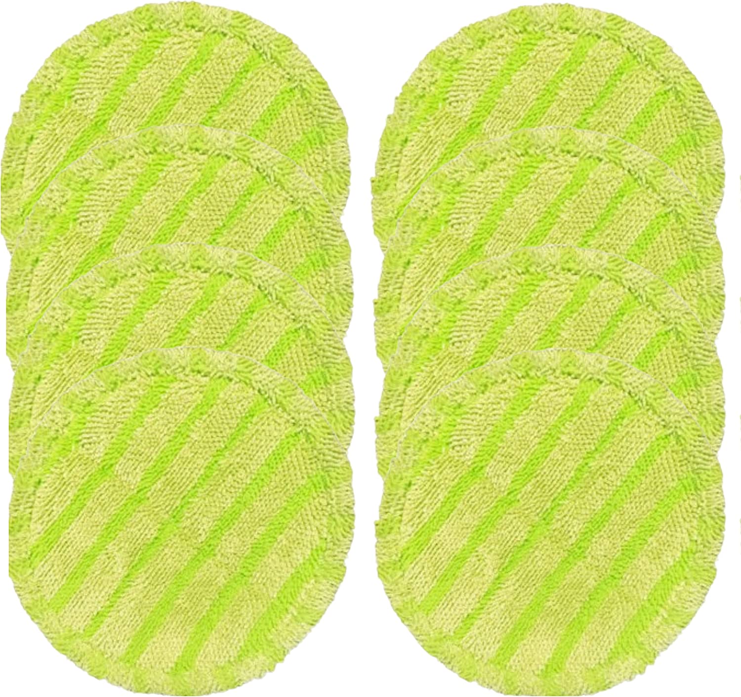 Mop Heads Compatible with 6.3” Floor Police Mop Replacement Pads As Seen On TV and Reusable