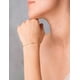 thumbnail image 4 of Pulsera Clip 5 por 2 mm Oro Solido 18 cm 10k, 4 of 5