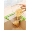 thumbnail image 1 of Kitchen Sink Strainer Triangular Filter with 200 Filter Bags Sink Food Catcher Corner Sink Strainer Basket Sink Garbage Storage Rack Holder Mesh Bag for Kitchen Waste Leftovers, 1 of 8