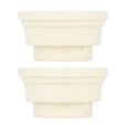 thumbnail image 4 of 2 Pieces Pool Ladder Bumpers Replacement Swimming Pool Ladder Rubber Plug White, 4 of 6