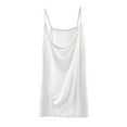 thumbnail image 2 of Camisoles for Women Cami Tank Tops for Women Tank Top Camisole Going Out Top Camisole Tops for Women Summer Cami Tops Fashion Women's Summer Casual Solid Color Loose Round-Neck Camisoles Tank, 2 of 7