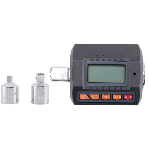 Medidor de TorsióN con Pantalla Digital, Unidad de Prueba de Llave para Unidades de TorsióN de Alta PrecisióN de 3/8 y 1/4 de Pulgada para Reparaciones de AutomóViles, 340 Nm
