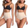 thumbnail image 6 of Joyshaper Tummy Control Shapewear High Waist Brief Underwear Seamless Smooth Body Shaper Beige-XL, 6 of 8