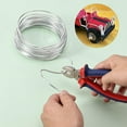 thumbnail image 5 of Mr. Pen- Aluminum Wire, 3mm, 32.5Feet, 1 Roll, Craft Wire, Metal Wire, Armature Wire, Crafting Wire, Bendable Wire, Wire for Crafts, Sculpting Wire, Doll Armature, Flexible Wire, Modeling Wire, 5 of 8
