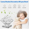 thumbnail image 4 of Paneles Decorativos 3D para Pared,Panel Decorativo 3D PVC,20 Piezas Panel Decorativo 3D Impermeable resistente al fuego para Decoración, Hogar, Oficina, Dormitorio, Vestíbulo,30x30cm, 4 of 4