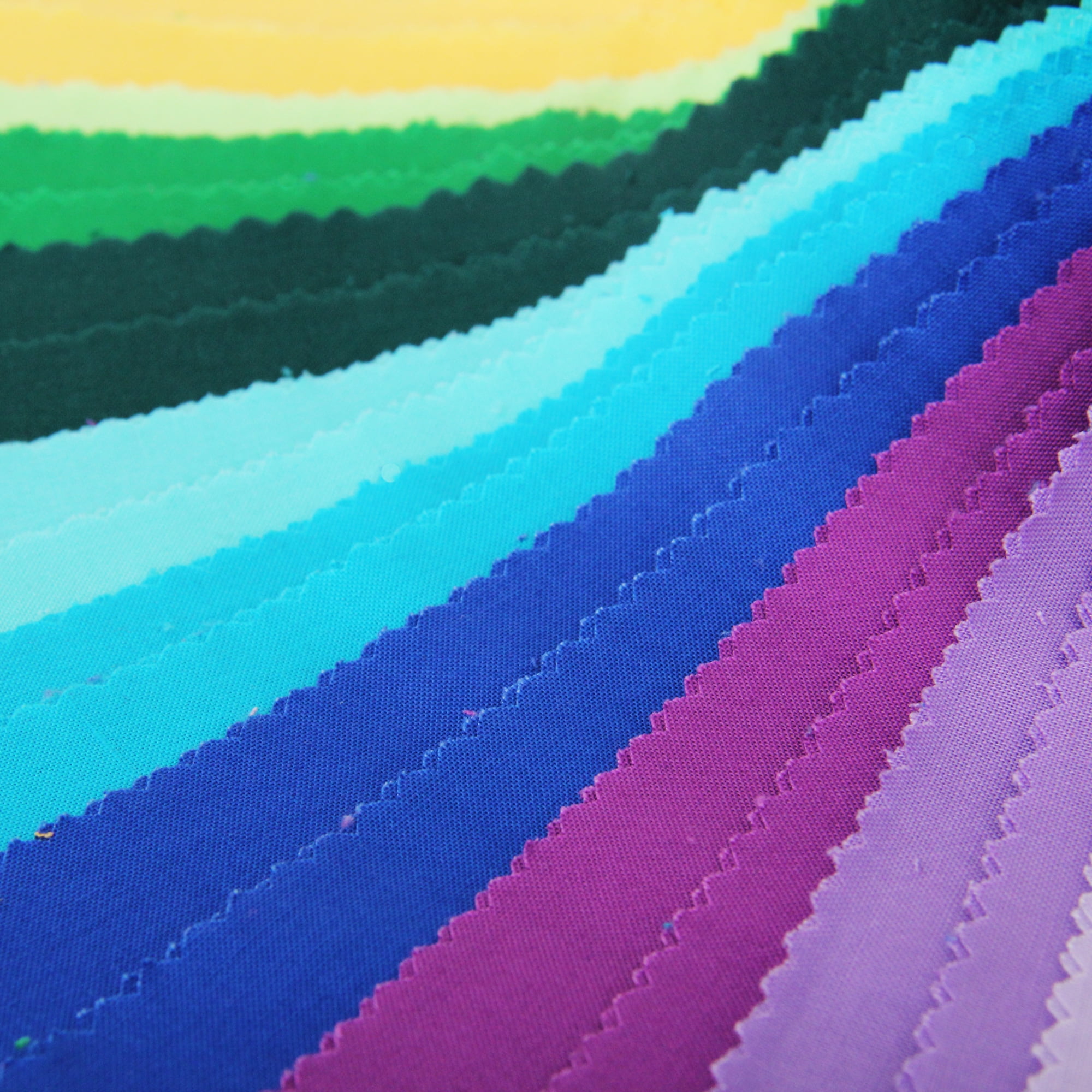 ThreadArt Jelly Roll Fabric Strips for Quilting, Crafting, and Sewing, 40 Precut Fabric Strips in Rainbow Solids, Premium Cotton for Quilts, Crafts, Rugs, Blankets, Clothing and More - Rainbow