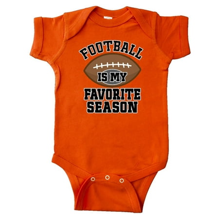 

Inktastic Football Is My Favorite Season Gift Baby Boy or Baby Girl Bodysuit