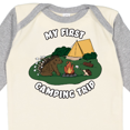 thumbnail image 4 of Inktastic My First Camping Trip-camping Hedgehog Boys or Girls Long Sleeve Baby Bodysuit, 4 of 5