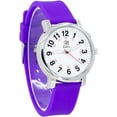 thumbnail image 3 of Blekon Original Nurse Watch Medical Scrub Colors Easy Read Light Up Dial Hand Water Resistant Purple, 3 of 6