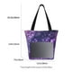 thumbnail image 3 of Disketp Purple Bubble Abstract Art Bolsa de Hombro Casual para Mujer, Bolso Cruzado para Compras, Viajes y Uso Diario, 3 of 6