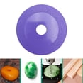 thumbnail image 1 of Hoja de sierra de diamante de 100 mm Kits de disco de corte de vidrio de jade de cerámica Herramienta de bricolaje (púrpura) JShteea Para estrenar, 1 of 9