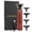 Red, variant on BIMZUC Professional Electric Hair Trimmer T9 Waterproof Cordless Clipper with LCD Display & 3 Guide Combs, Rechargeable 18650 Battery (8.27 inches / 21 cm) - Black