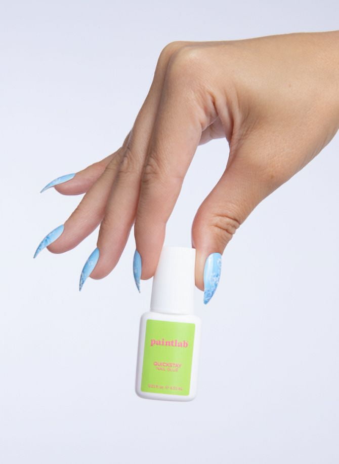 PaintLab Ultra-Strong Press-On Nail Glue | Brush-On, Long Lasting False Nail Glue