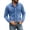 Blue, variant on Men's Long Sleeve Chambray Denim Shirt Lightweight Cotton Button Down Casual Western Cowboy Top