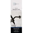 thumbnail image 4 of Mainstays Matte Black Shower Arm, 4 of 7