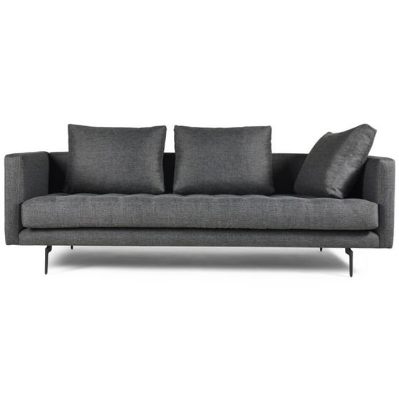 Granville 3 Seat Light Grey Tweed Sofa Granville 3 Seat Light Grey Tweed Sofa