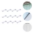 thumbnail image 4 of Miangastore Pièces de Rechange pour Store Blanc 12 Pcs 1.9x0.6in, 4 of 8