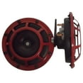 thumbnail image 6 of RAParts 2 Red Loud Blast Super Tone Horns Euro Round Kit Compact Set 003399803, 6 of 10