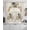 Beige, variant on Pink Brown Cute Cat Swag Valances for Windows, Small Curtains Drapes, Cartoon Funny Heater Cats Kitchen Window Curtains Over Sink Rod Pocket Window Treatment Valance for Bedroom/Bathroom 56"x36"