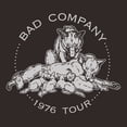 thumbnail image 2 of Men's Bad Company 1976 Tour Slim Fit T-shirt XX-Large Coal, 2 of 2