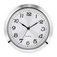 thumbnail image 4 of Ajuste del reloj Insertar Mini reloj Insertar Reloj en miniatura Esfera blanca de metal Fácil instalación Movimiento duradero de 55 mm Plateado Macarena Inserto de mini reloj, 4 of 8