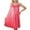 Watermelon Red, variant on HomeGardon Nightgowns for Women,Summer Dresses Women's Lace Sleeveless Plus Ice Silk Midlength Nightdress