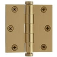 thumbnail image 1 of 3 X 3 Po Charnière Mortaise Carrée&44; Laiton Vintage, 1 of 1