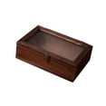 thumbnail image 2 of Caja de almacenamiento de joyas con tapa abatible, organizador de joyas decorativo 24 x 155 x 7 cm, 2 of 9