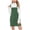 Dark Green, variant on Corduroy Overall Bib Dress for Women Casual Knee Length Overalls Midi Dress Jumpsuit Pinafore Suspender A Line Cute Dress Mini Dress Skirt Jumper