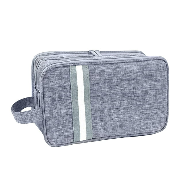 CSChome Sac de Rangement de Voyage Sac de Toilette de Voyage : Grande Capacité Stockage Séparé Sec Humide pour Voyages d'Affaires, Multiples Poches pour Organisation