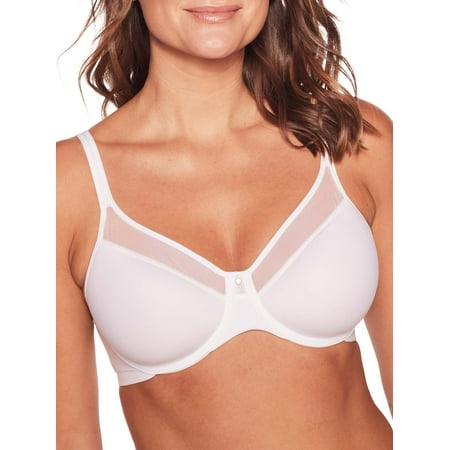 

Women s Bali 3439 One Smooth U Ultra Lite Neckline Bra (White 40D)