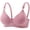 bra21-Pink, variant on UAYOTSE Women's Lifting Bra Full Coverage Seamless Wireless Support Comfortable All Day Wear Size S