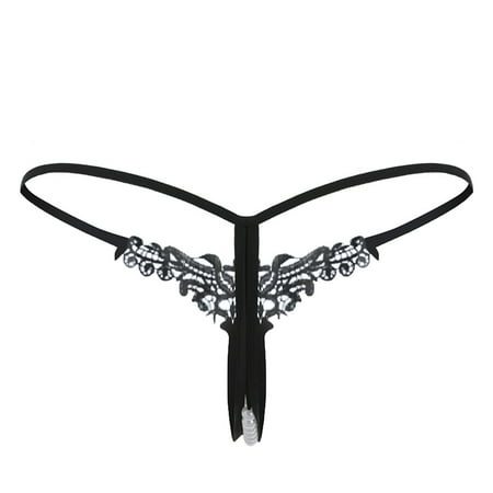 

Tuscom Women Lady Thong Panties Thong Lace Pants Ladies Briefs Underwear G-String