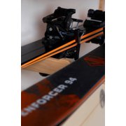 Vagabond Racks - 2-Ski Wall Rack – Strong & Secure Wall Mount for Two Skis – Easy Install, Durable, Space-Saving Design