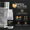 thumbnail image 3 of Brew Glitter - Silver Edible Drink Glitter - Bold Sparkle, Beverage-Safe, 25g Spray Pump, 3 of 8