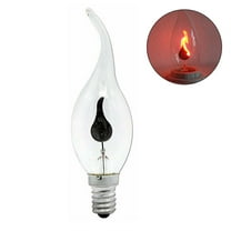 FLICKER FLAME Candle Light Bulb CHRISTMAS Lamps E14/E27 High Quality Nice Best R9E9