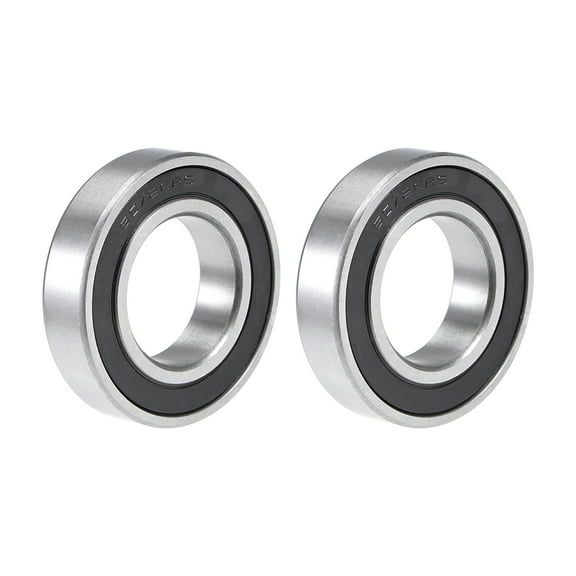 60/28-2RS Deep Groove Ball Bearing 28x52x12mm Double Sealed Chrome Steel Bearing 2pcs