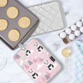 thumbnail image 5 of 2 Pack Pot Holders for Kitchen Heat Resistant Hot Pads Sets for Cooking Baking Panda and Clouds Pattern, 5 of 7