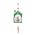 thumbnail image 1 of Yuarrent Colgante de Navidad con borlas, decoración navideña, regalo dulce, accesorios para festivales, artesanía de madera, calcomanía para Kits de decoración para fiestas Ciervo, 1 of 6
