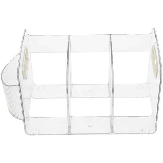 Luxshiny Organizador De Escritorio Transparente De Acrílico Para Documentos Libros Y Oficina