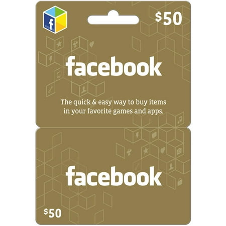 Facebook $50 eGift Card (Email Delivery)