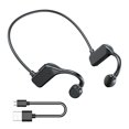 thumbnail image 1 of Tholdsy Auricular compatible con Bluetooth, carga USB, resistente al agua, gancho para la oreja, conducción ósea, banda para el cuello, auriculares Cables de audio/vídeo Negro, 1 of 1