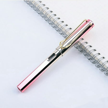 SHOPFIVE Fountain Pen Ink Piston Absorption School Stationery Office Writing Nib 0.5mm