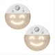 thumbnail image 1 of Luz LED con Sensor de Movimiento y 4 Expresiones Faciales, Regulable, para Pasillo, Recargable, con Temporizador, 2 Unidades, 1 of 5