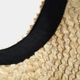 thumbnail image 6 of SikaFu Women Handmade Raffia Straw Hat Sun Visor Hat Sunscreen Lady Holiday Beach UV Protection Topless Stab Fashion Panama Hat, 6 of 6